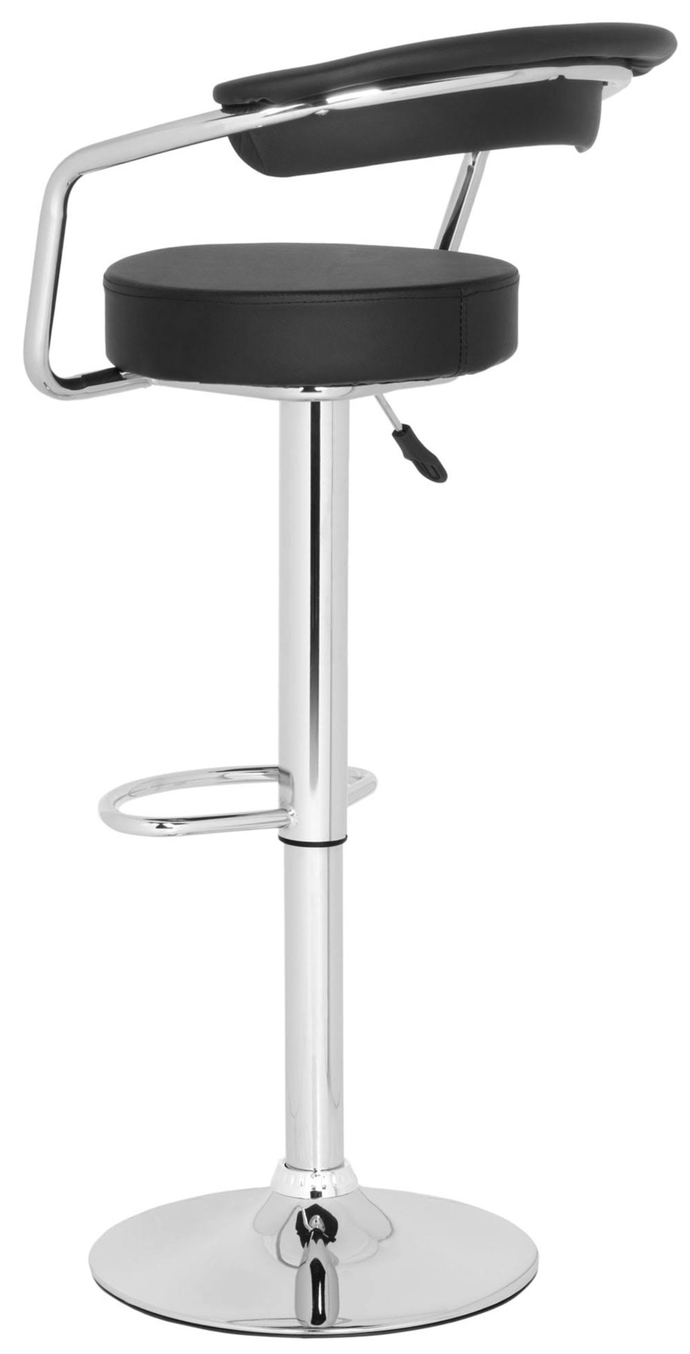 White Swivel Bar Stool W19267