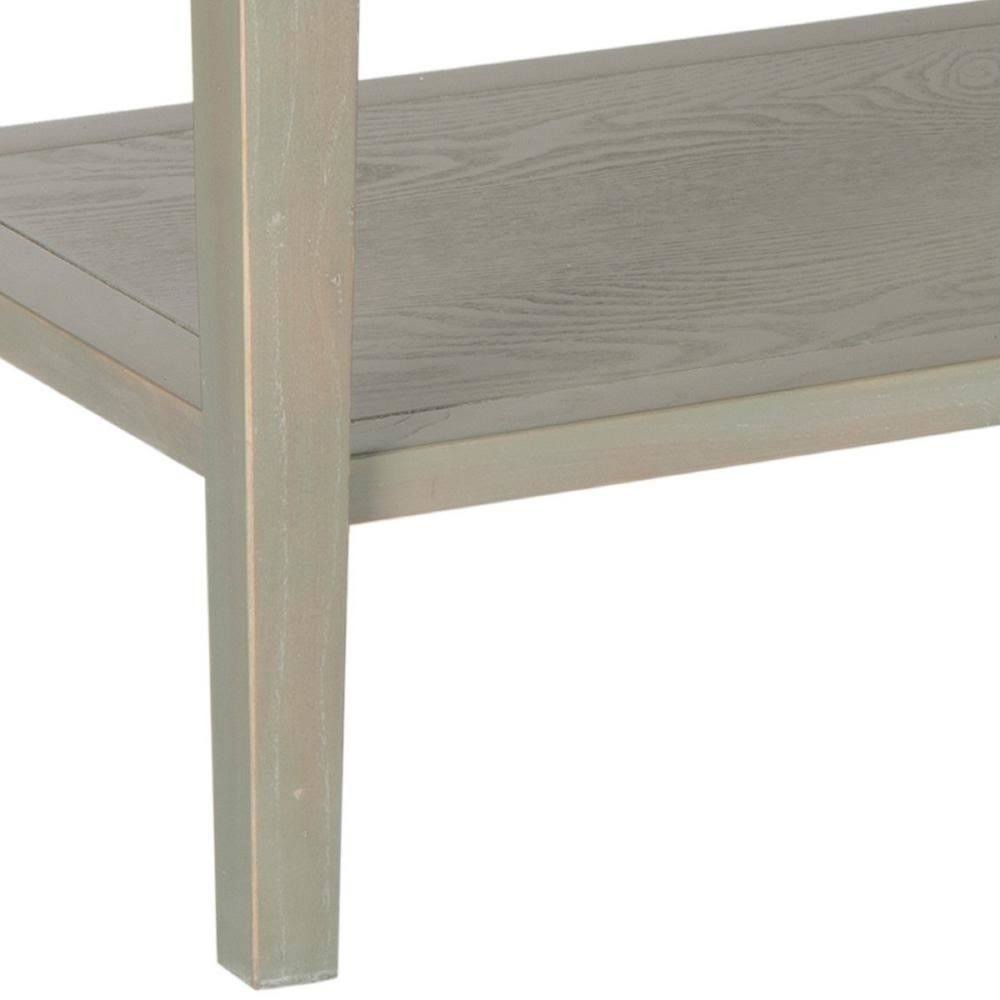 Ash Grey Console with Storage Drawers C943