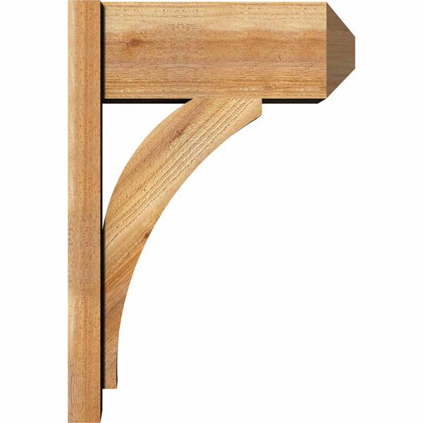 8 in. x 26 in. x 18 in. Western Red Cedar Outlooker J683448