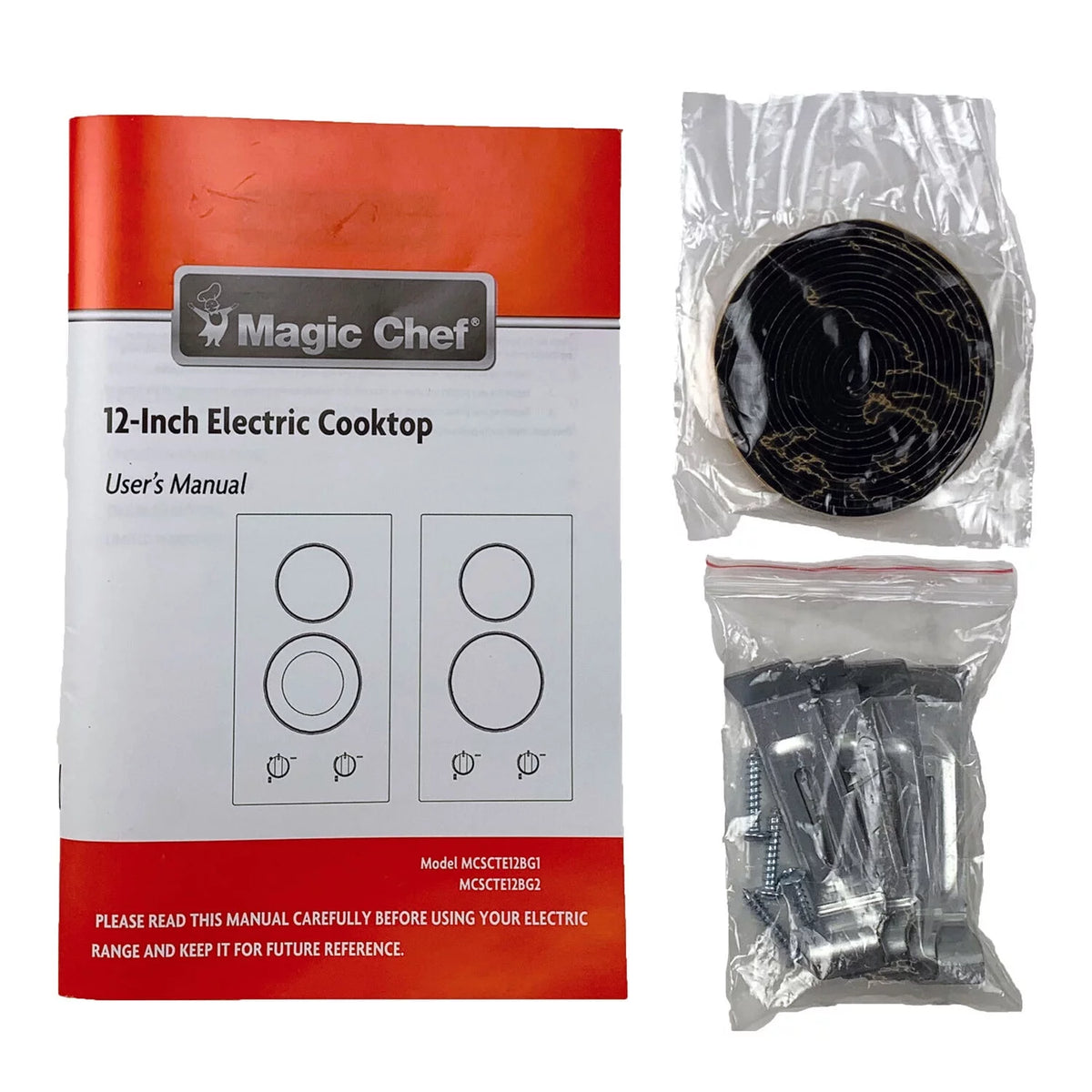 Built-in Electric Radiant 2-Burner Cooktop K534
