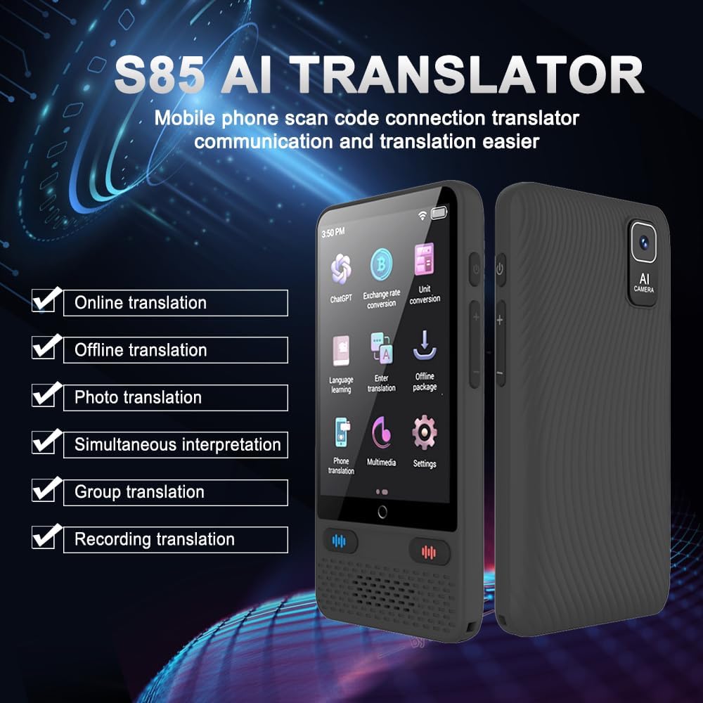 138 Language Two-Way Instant Translator Device U4494
