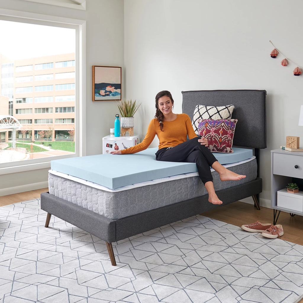 3" Gel-Infused Cooling Memory Foam Mattress Topper J32141