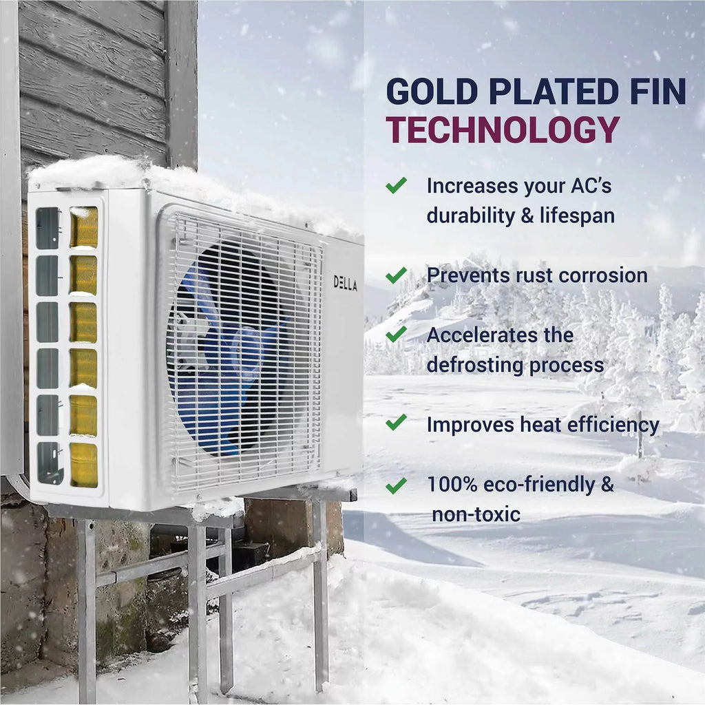 18000 BTU 19 SEER Mini Split Air Conditioner & Heater Z74537