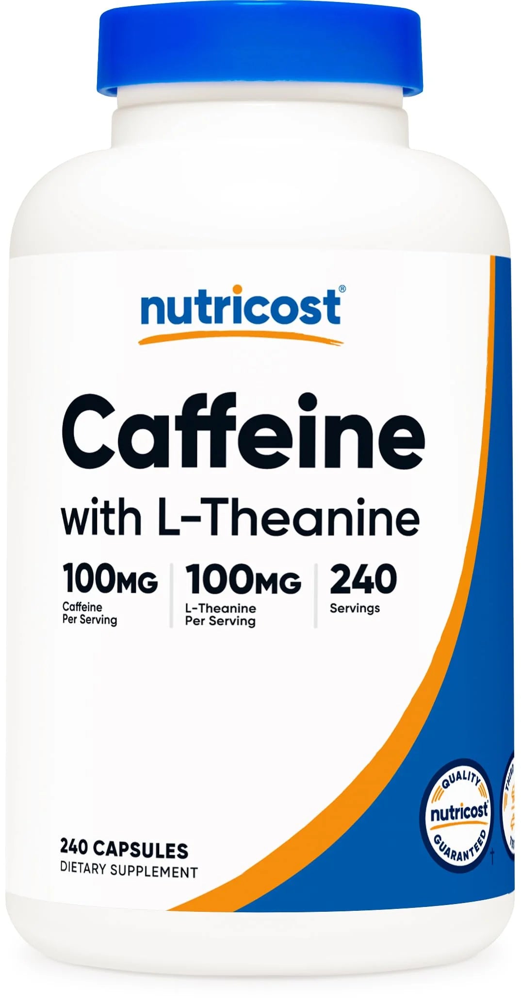 Caffeine with L-Theanine 240 Capsules B44231