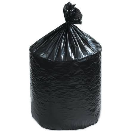Black Trash Bags 33x22 x 40x22 x 1.2mil (250 Per/Case) T933373
