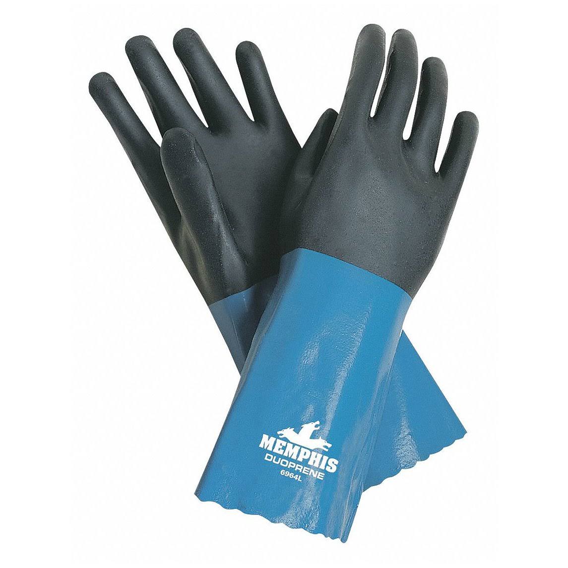 12 Pk Neoprene Chemical Resistant Gloves I868418