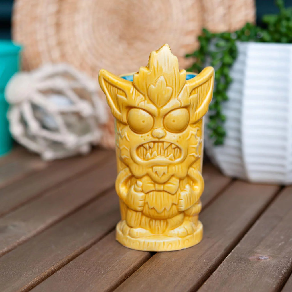 Ceramic Tiki Style Mug 13 Ounces W535