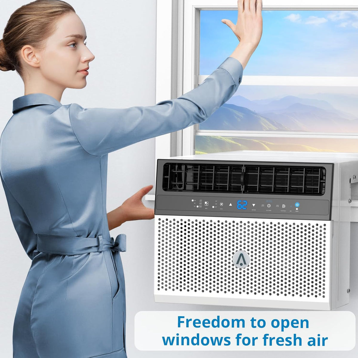 6000 BTU U-Shaped Window Air Conditioner X1291