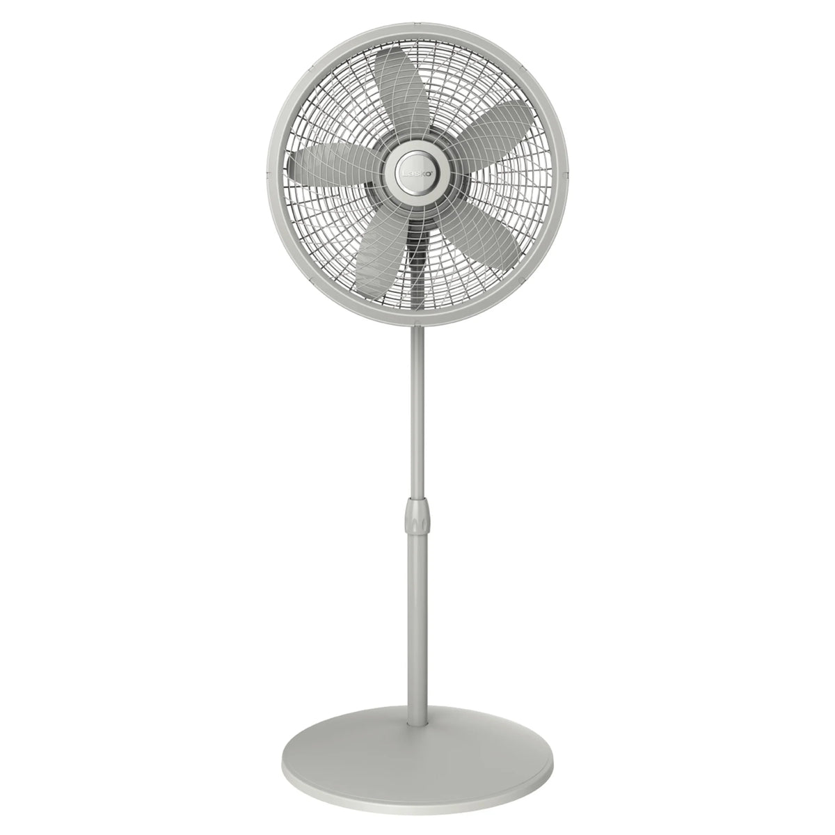 Adjustable Pedestal Fan, 3 Speeds, Gray X847499