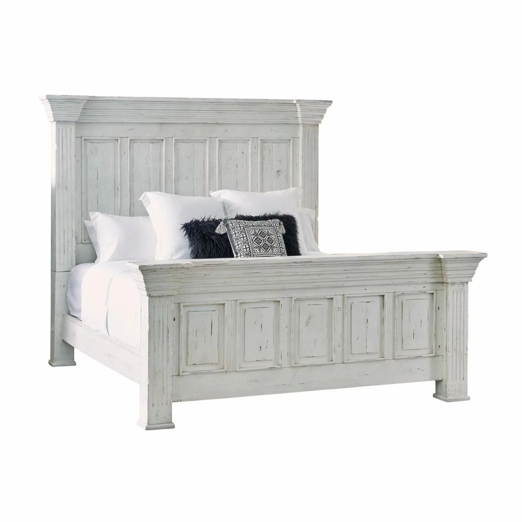 77"W Wood Queen Bed C5618
