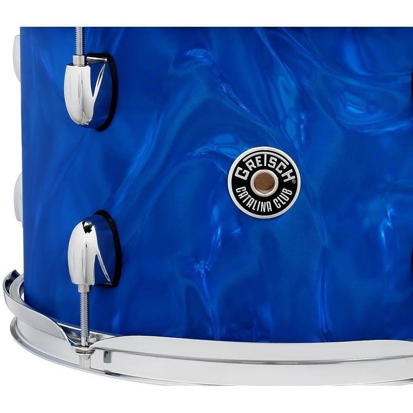 3 Piece Shell Pack Blue Satin Flame V353