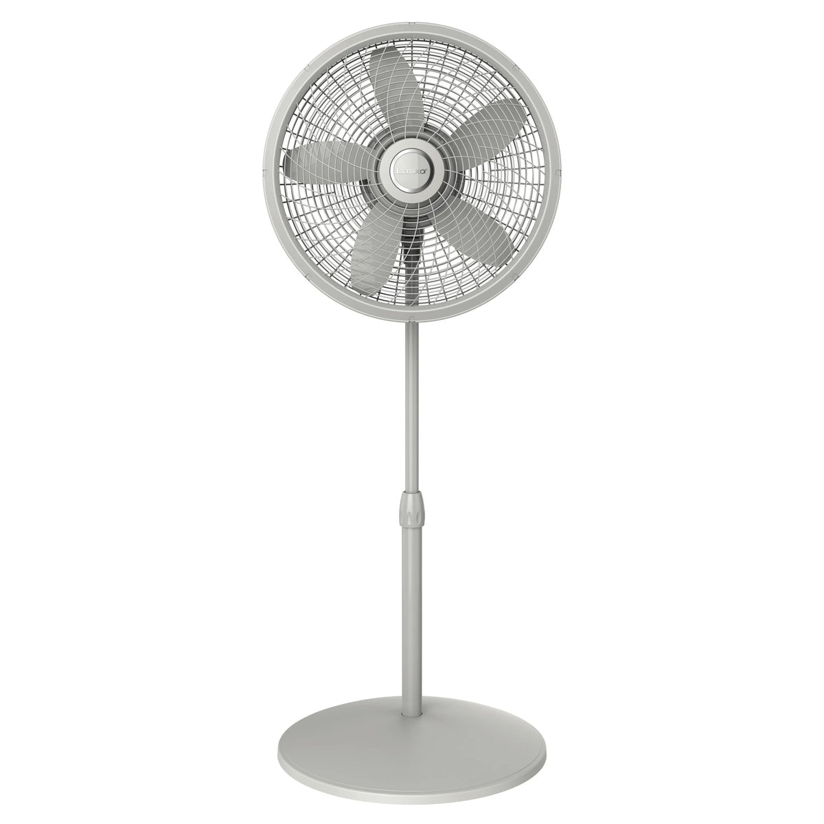 Adjustable Pedestal Fan, 3 Speeds, Gray X847499
