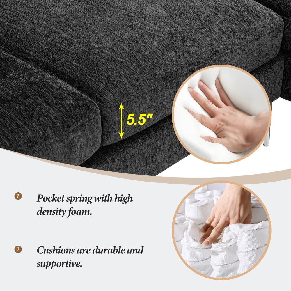 L Shaped Upholstery Sectional Sofa S440700