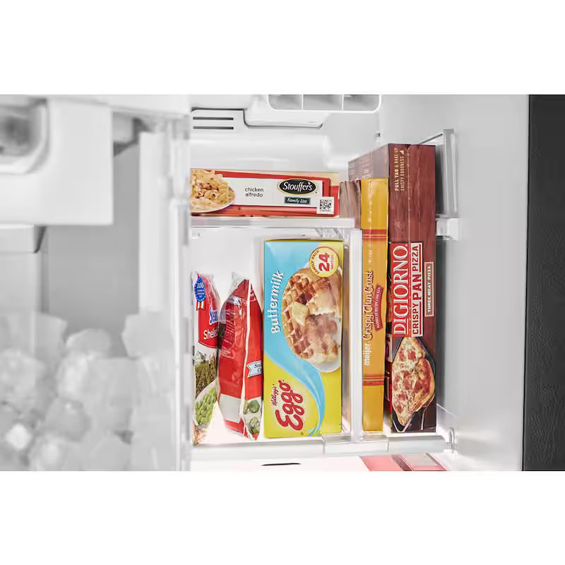 24.5 cu. ft. Side by Side Refrigerator Stainless Steel with Ice and Water Dispenser D83747