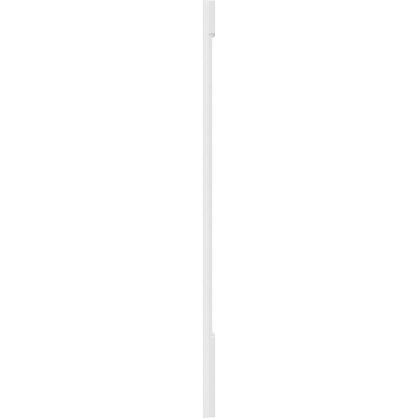 Raised Panel PVC Pilaster with Capital and Base (Pair) P798