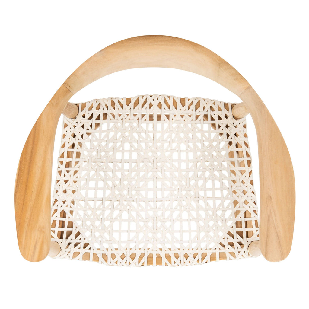 Natural / White Counter Stool E547