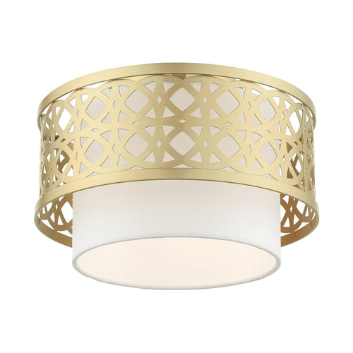 1 Light Semi-Flush Mount Soft Gold Z800