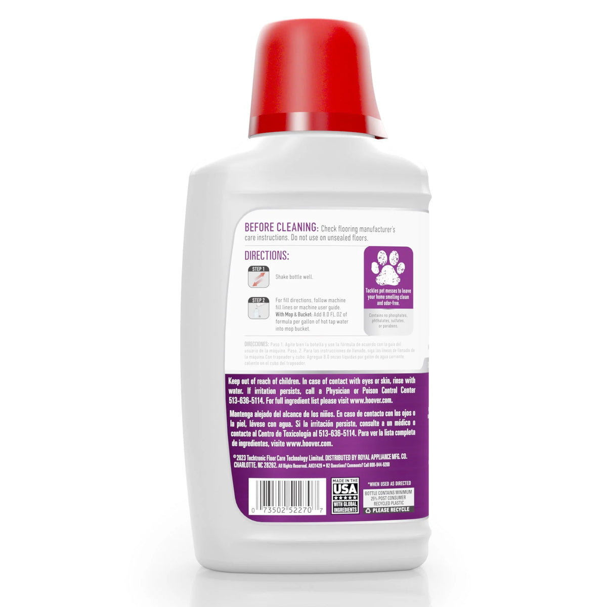 Portable Pet Stain Odor Remover, 32 fl oz K767