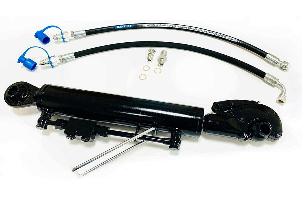 Hydraulic Top Link Cat. 2 Catch Hook 22 7/16 - 32 1/4 Locking Block Stroke 9 7/8 S289
