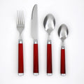 Red 16-Piece Flatware Set H606
