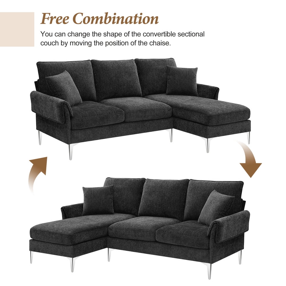 L Shaped Upholstery Sectional Sofa S440700