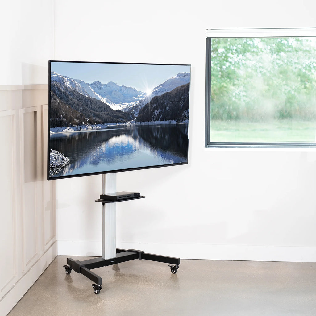 Heavy Duty Mobile TV Cart for 32" to 83" Flat Screen O148
