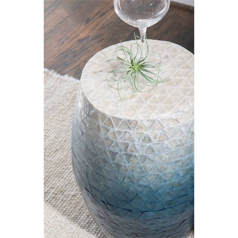 Blue Drum Table E144