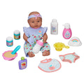 12.5 inch 16 Pieces Play Set, Dark Skin Tone, Brown Eyes Z41908