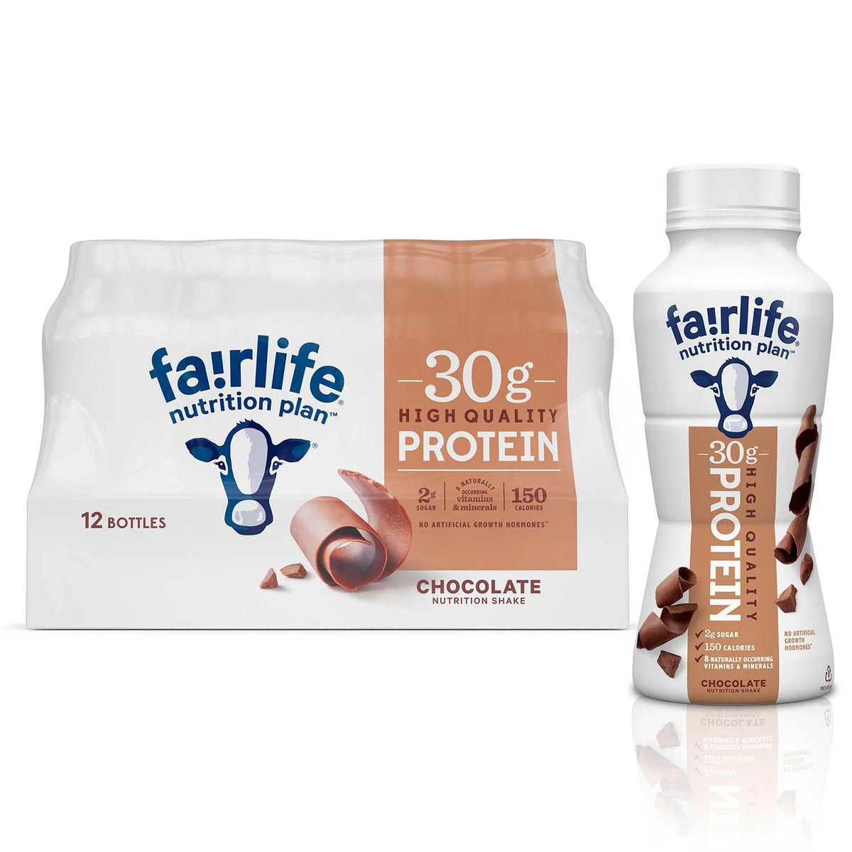 12 Pack 11.5 fl oz Chocolate Protein Shake J577897