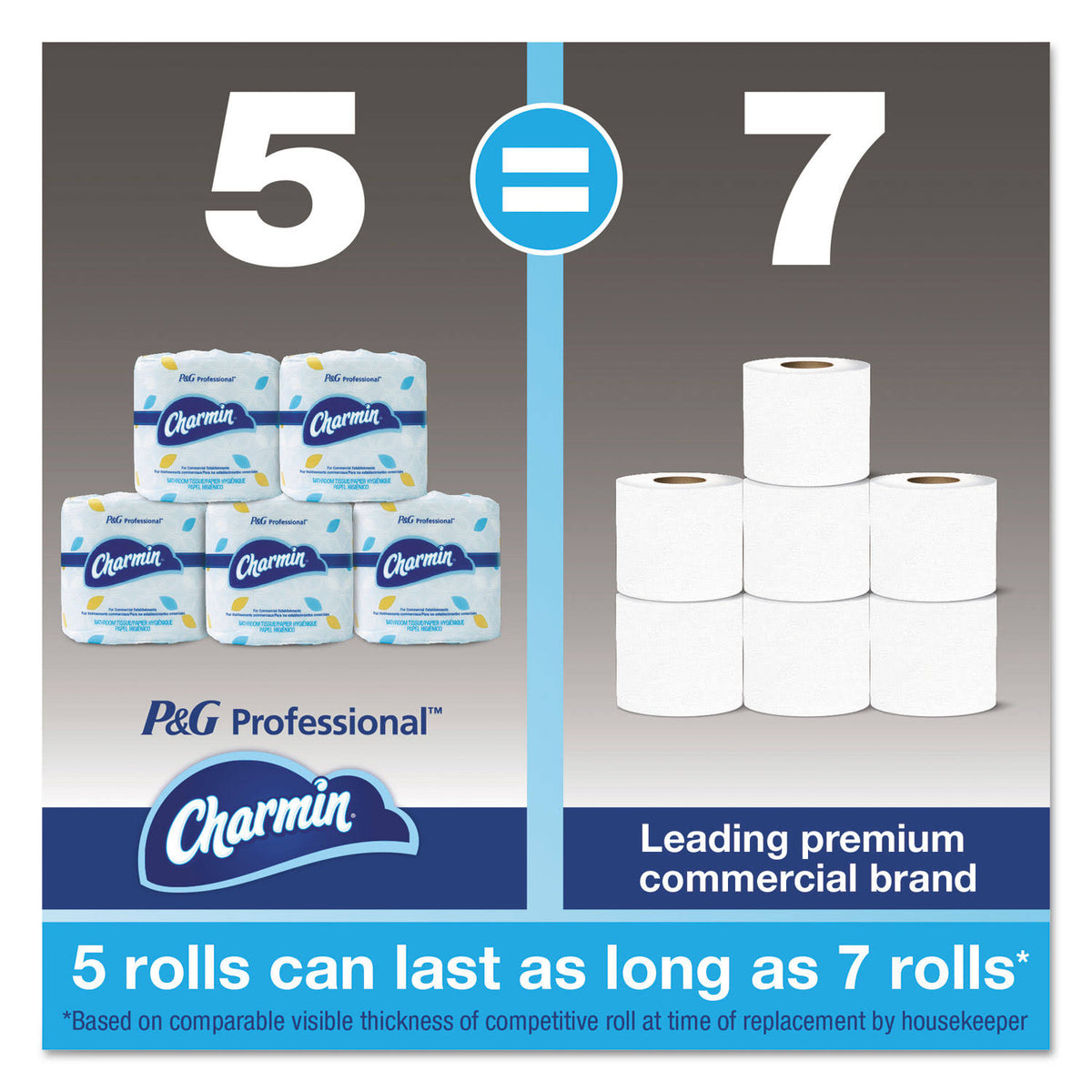 2-Ply White Bathroom Tissue C304596