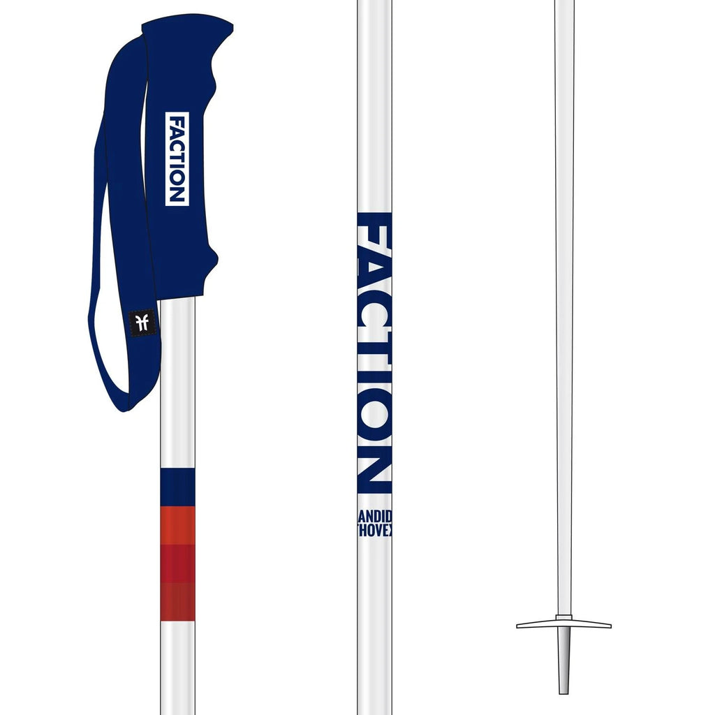 White Ski Poles K634844
