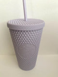 Studded Matte Lilac Purple Tumbler Cold Cup, Grande 16 oz G276106