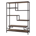 58" Reclaimed Pine Etagere Shelving T70409