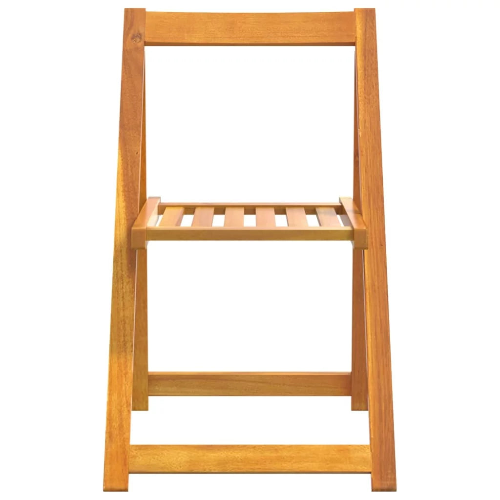 Folding Garden Chairs 6 pcs Solid Wood Acacia U832
