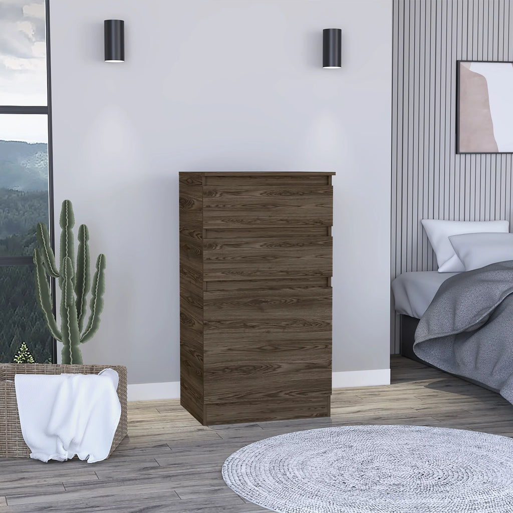2-Drawer Dark Walnut Dresser L975213