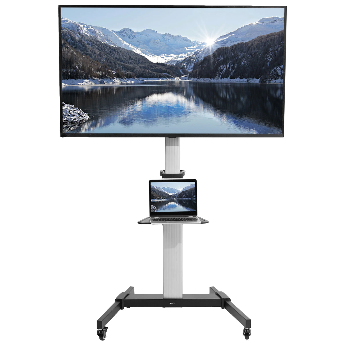 Heavy Duty Mobile TV Cart for 32" to 83" Flat Screen O148