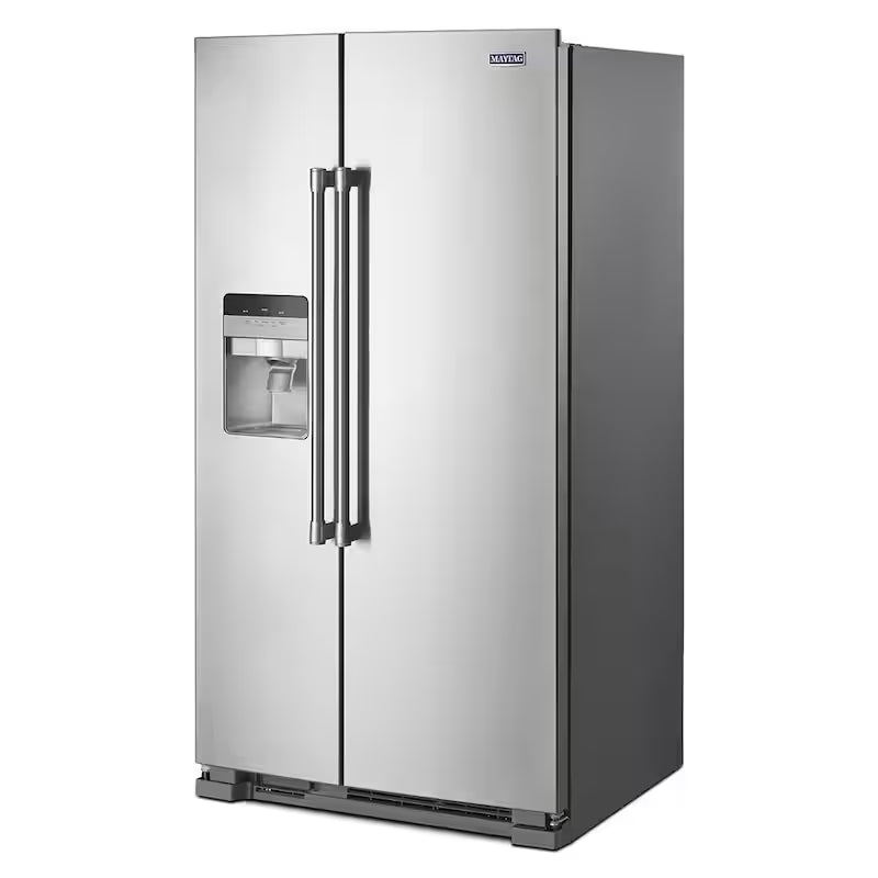 24.5 cu. ft. Side by Side Refrigerator Stainless Steel with Ice and Water Dispenser D83747