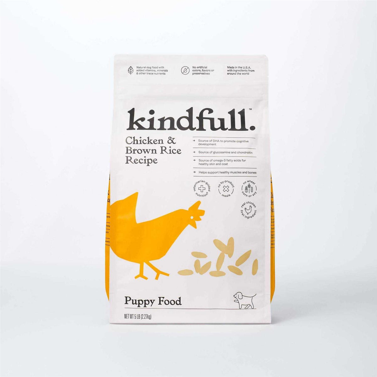 Chicken and Brown Rice Puppy Dry Dog Food Q268