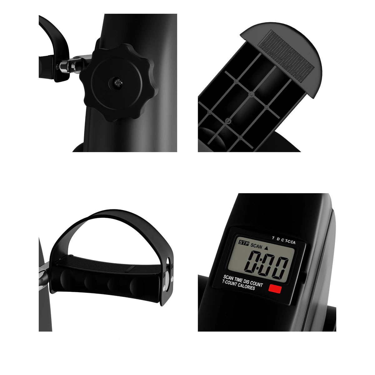 Under Desk Bike and Pedal Exerciser with Calorie Counter M372