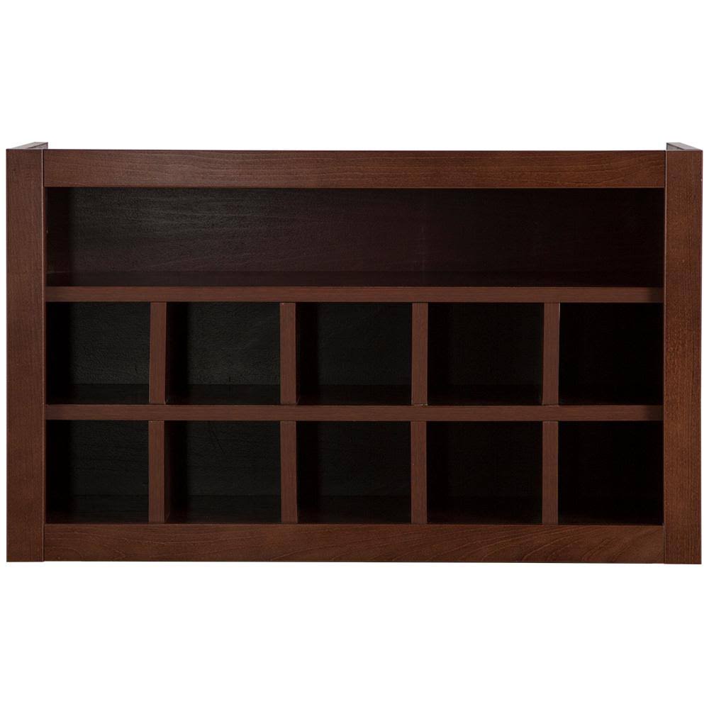 Flex Wall Cabinet with Shelves and Dividers in Amber O278474