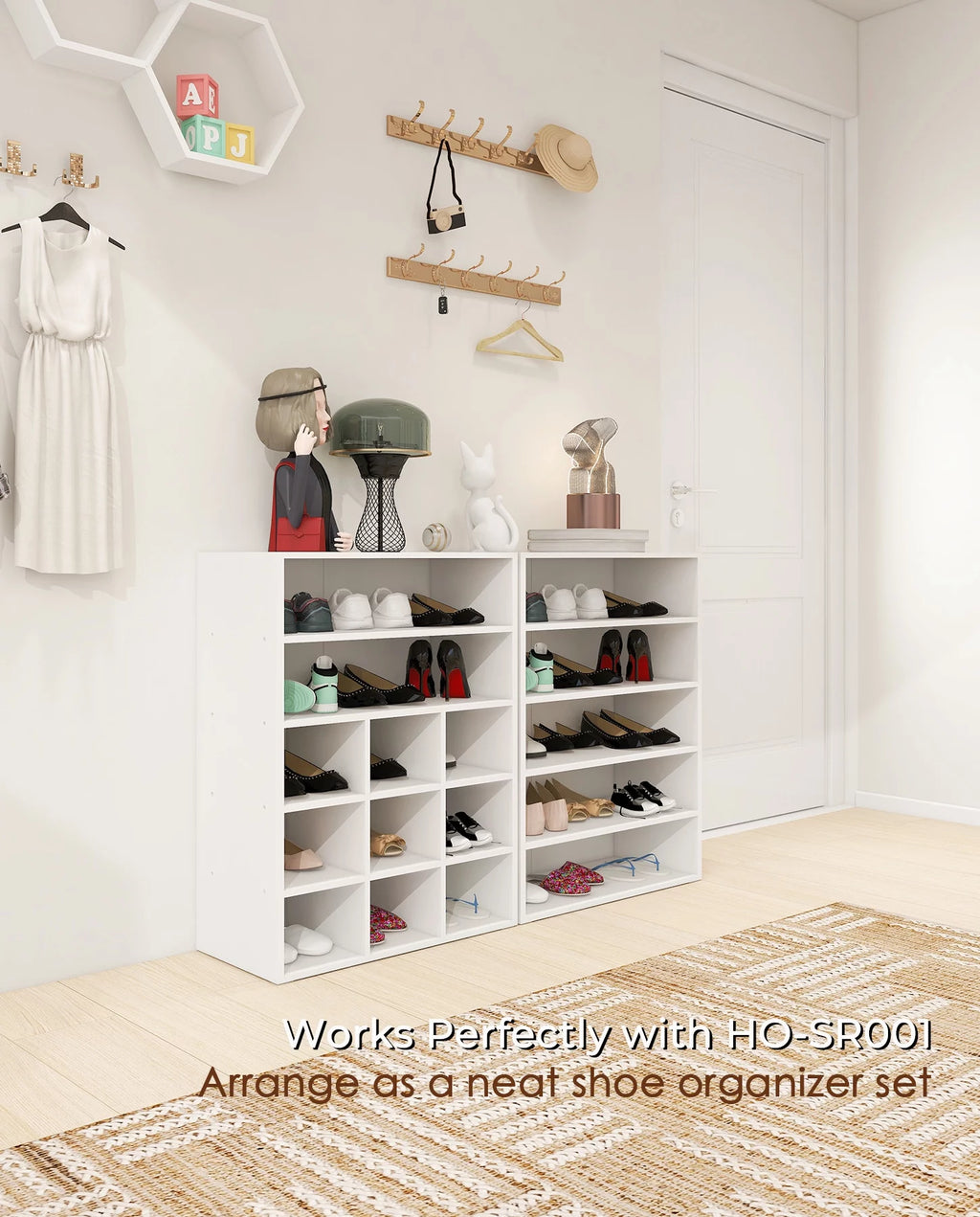 5 Tier Shoe Storage Cabinet Z5898
