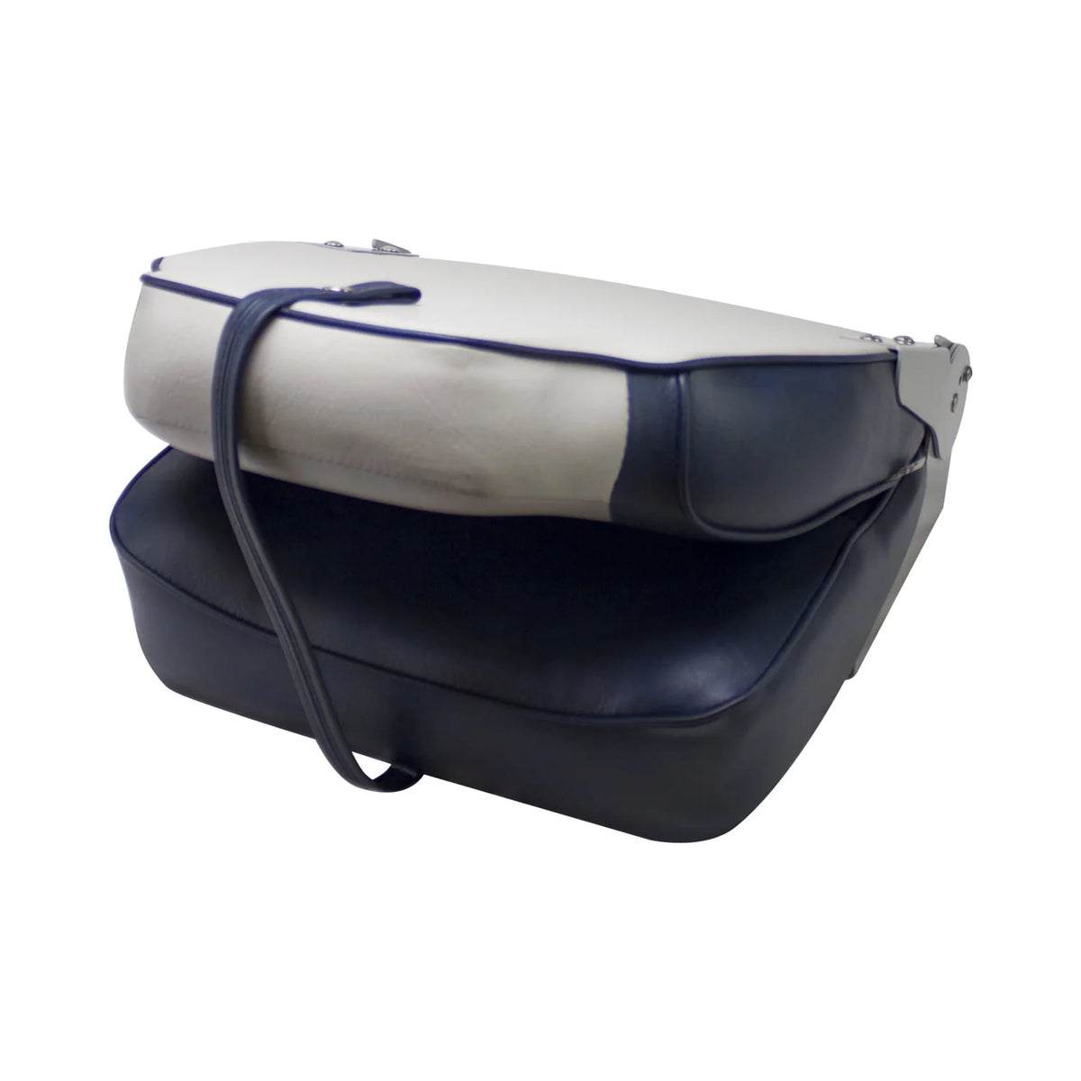 Grey Navy High-Back Boat Seat G89342