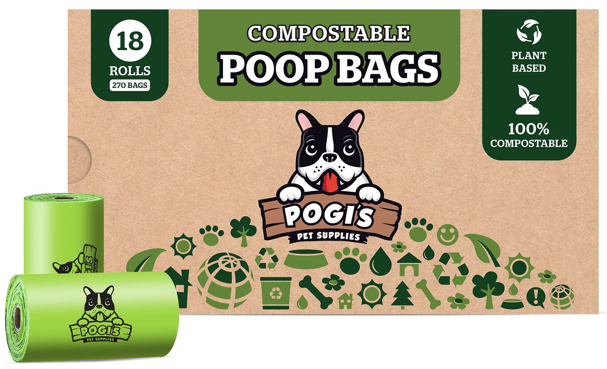Compostable Extra-Large Waste Bags, 270 Bags K14187