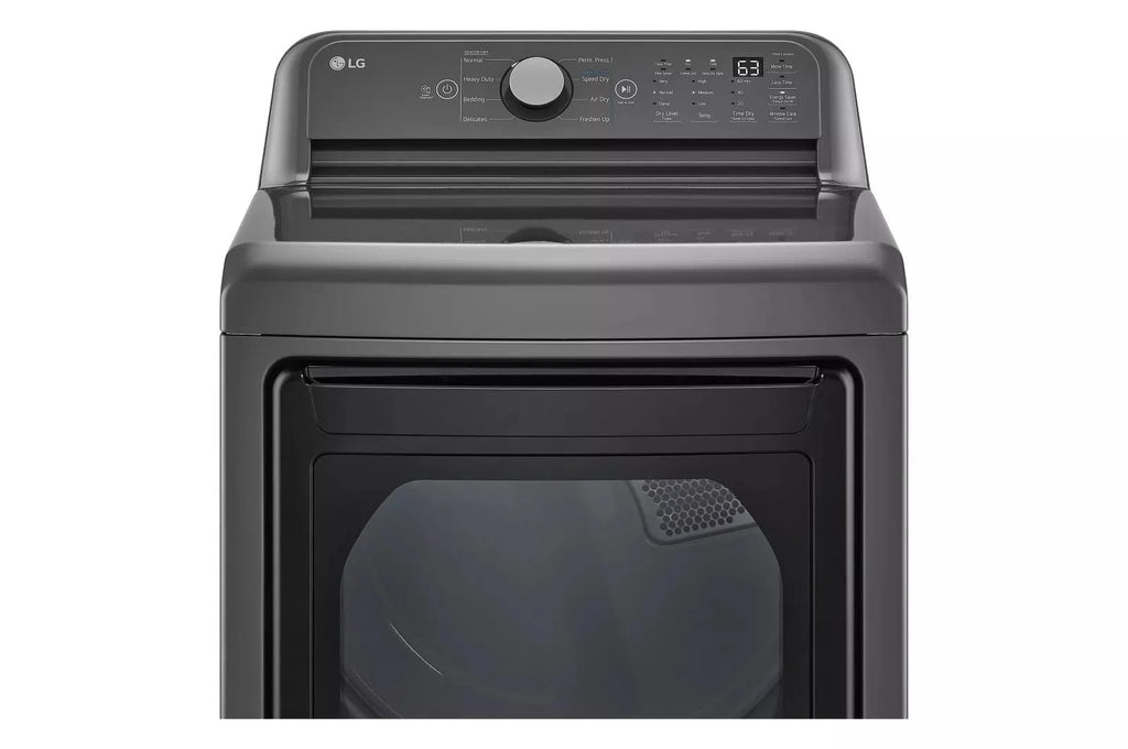Black Front Load Gas Dryer J50356