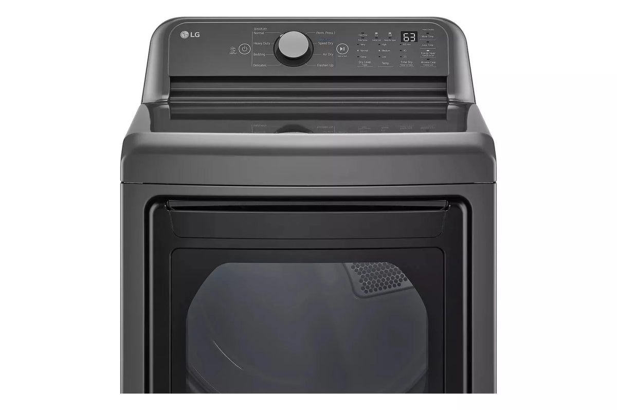 Black Front Load Gas Dryer J50356