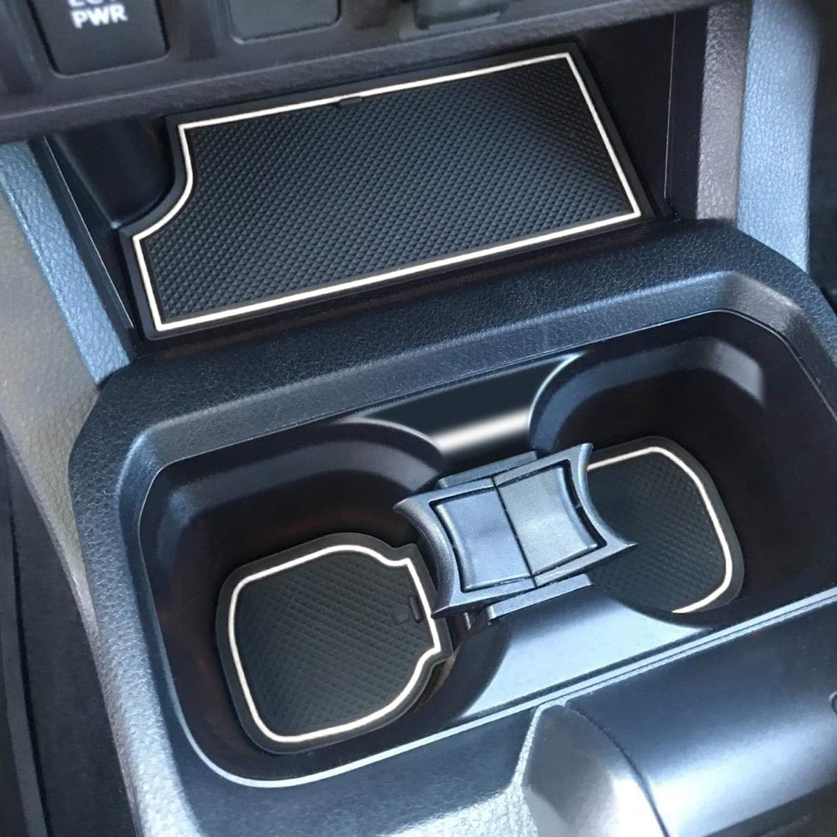 Non-Slip Anti Dust Cup Holder Center Console and Door Pocket Inserts Mats F272