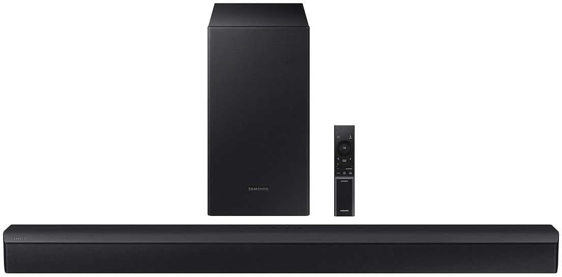 2.1 ch Soundbar with Subwoofer Black L784573