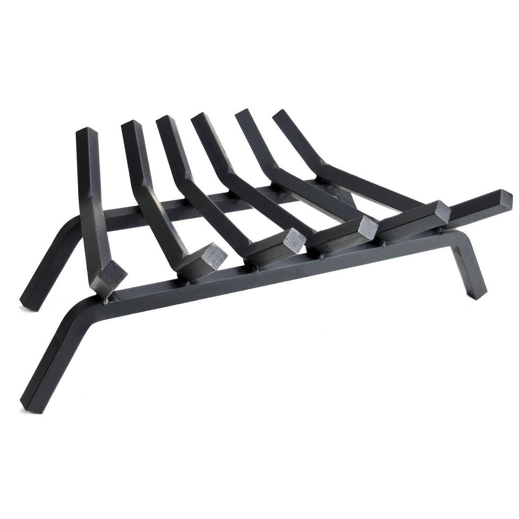 Black Steel Fireplace Grate Q364315