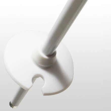 White Ski Poles K634844