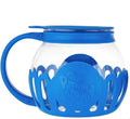 3QT Microwave Popcorn Popper with Glass Lid U515549